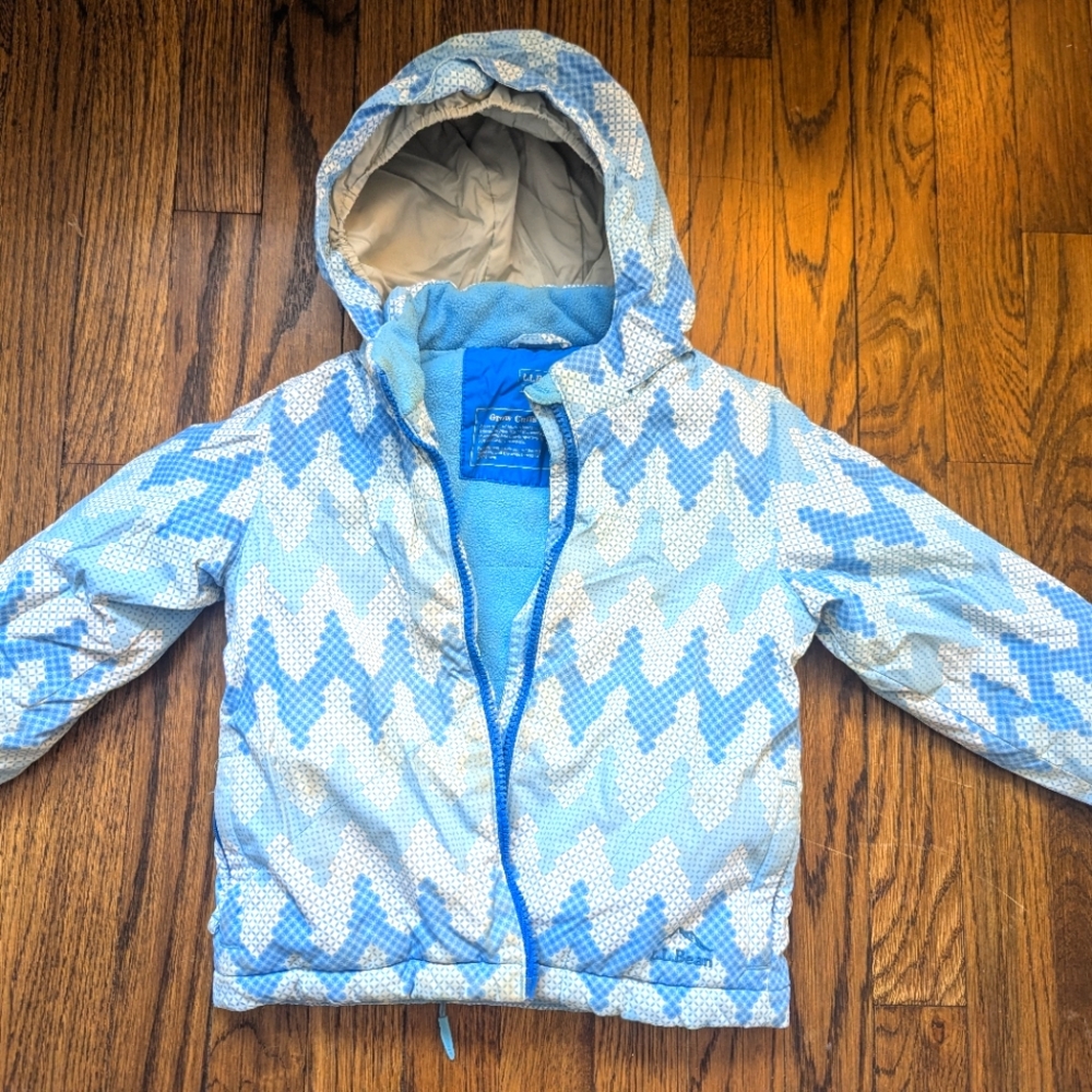 L.L. Bean Blue Winter Jacket